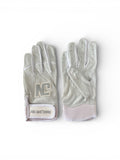 Batting Gloves - Short Cuff White