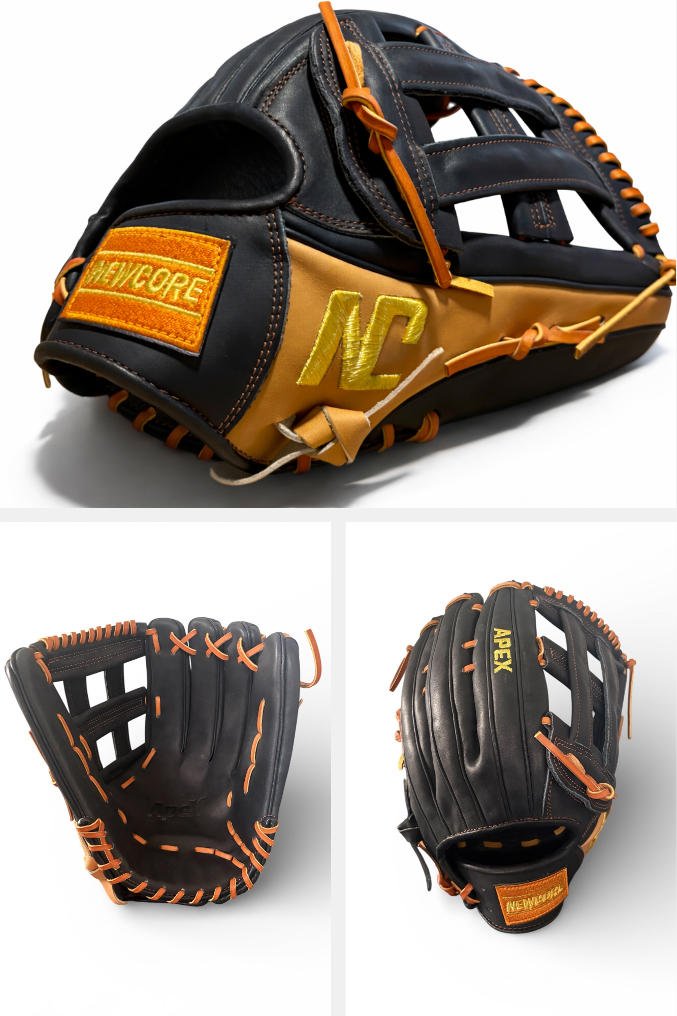 NewCore Apex Black Series Fielding Glove
